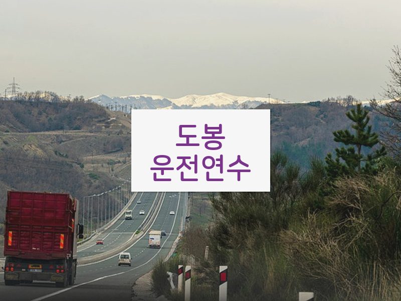 도봉운전연수 후기