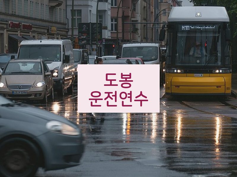 도봉운전연수 후기
