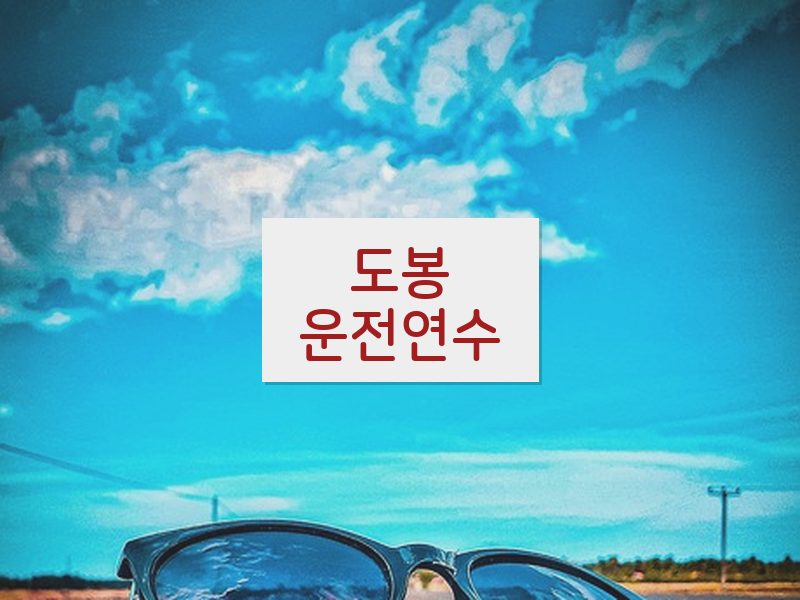 도봉운전연수 후기