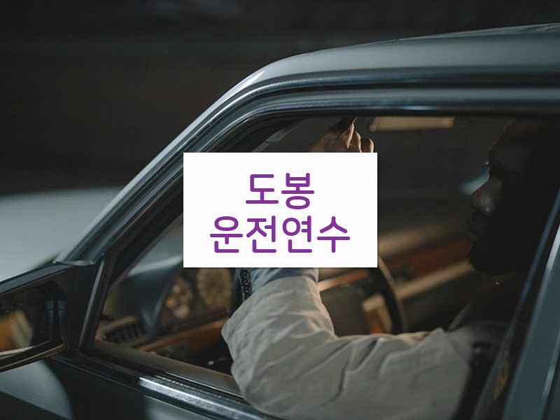 도봉운전연수 후기