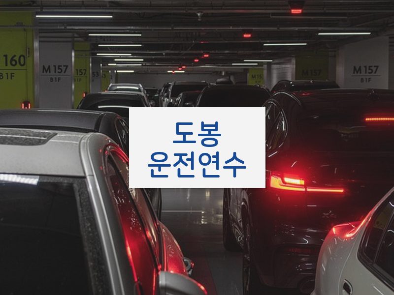 도봉운전연수 후기