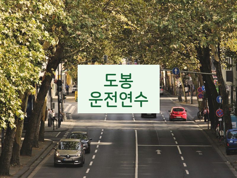 도봉운전연수 후기