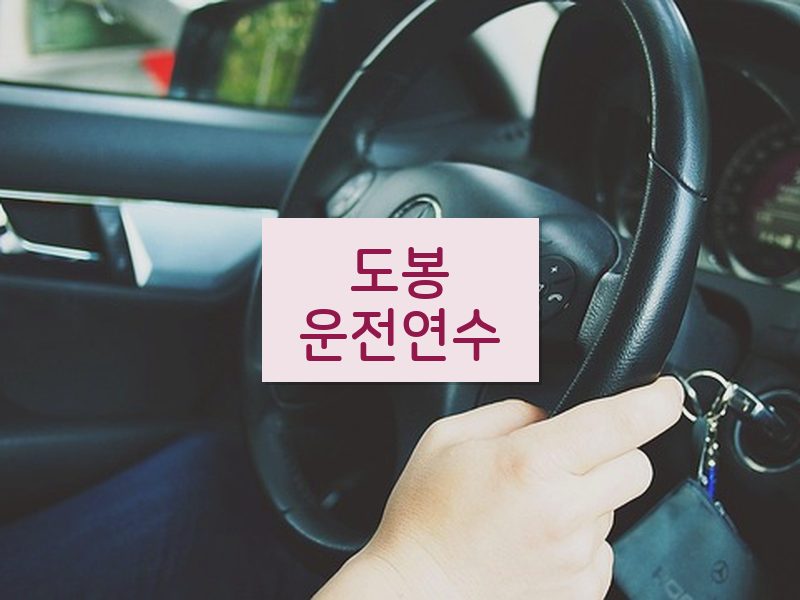 도봉운전연수 후기
