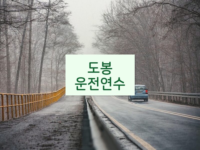 도봉운전연수 후기