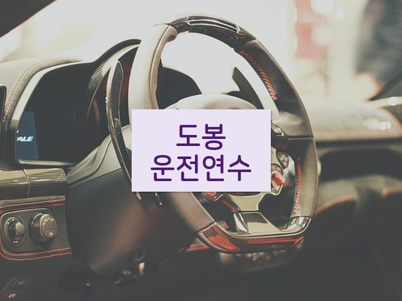 도봉운전연수 후기