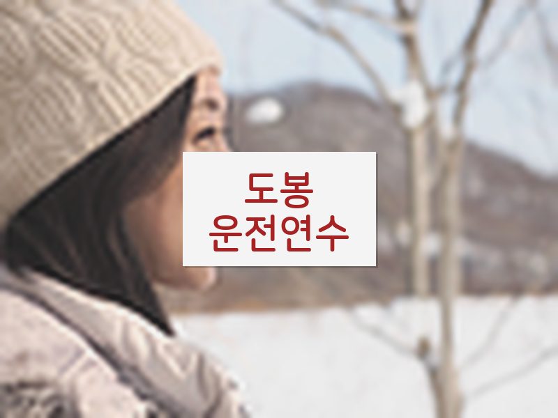 도봉운전연수 후기