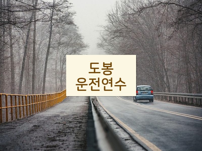 도봉운전연수 후기