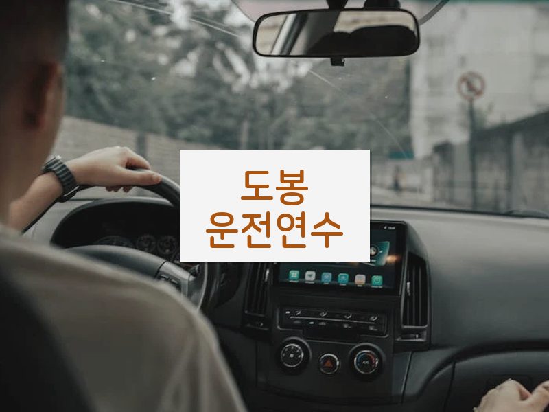 도봉운전연수 후기