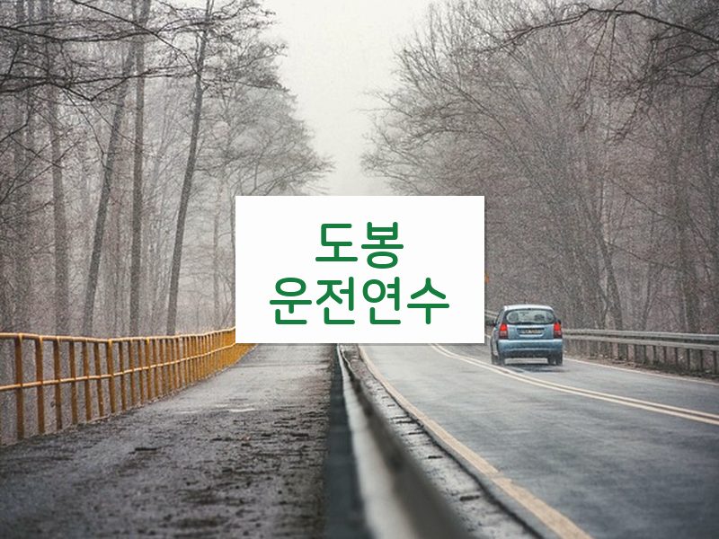 도봉운전연수 후기