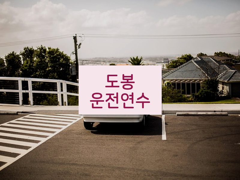 도봉운전연수 후기