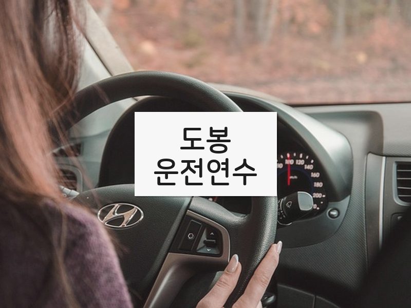 도봉운전연수 후기