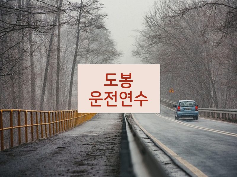 도봉운전연수 후기