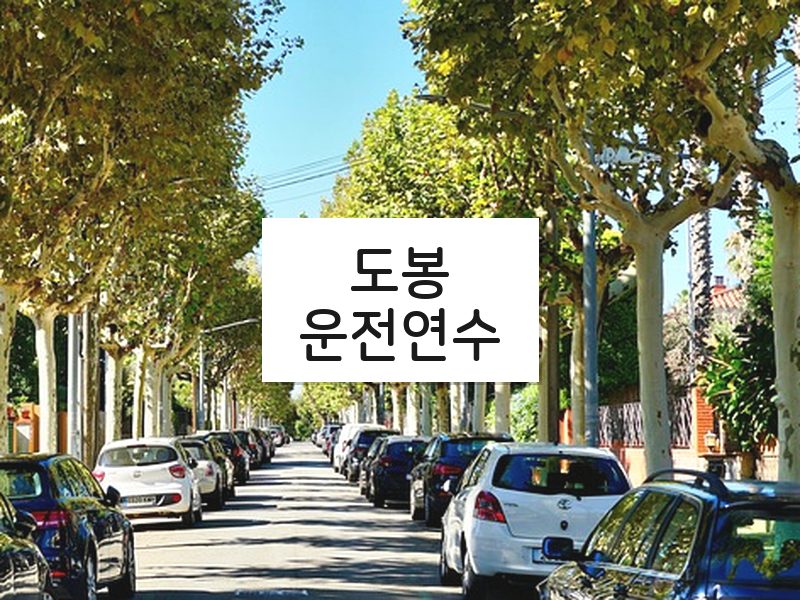 도봉운전연수 후기