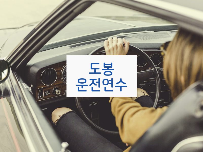 도봉운전연수 후기