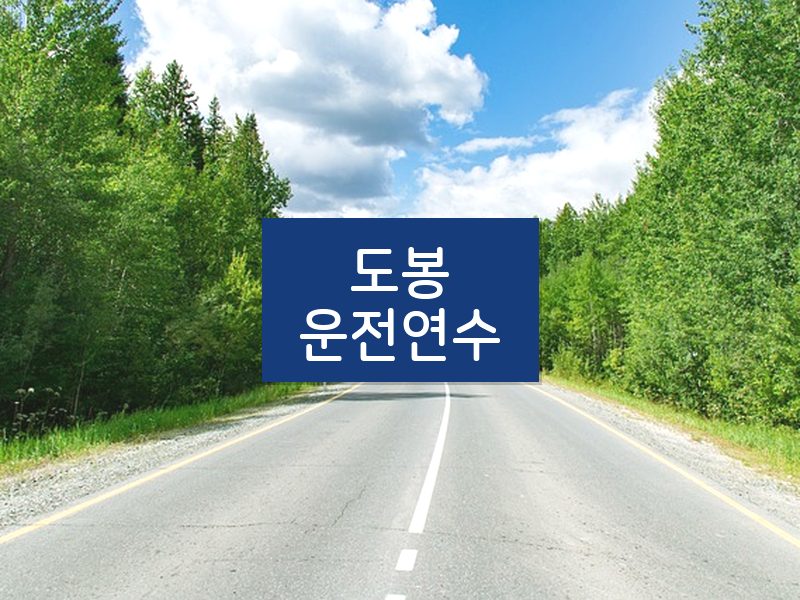 도봉운전연수 후기