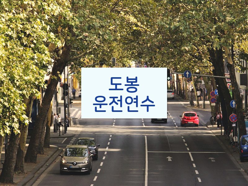 도봉운전연수 후기