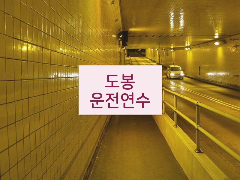 도봉운전연수 후기
