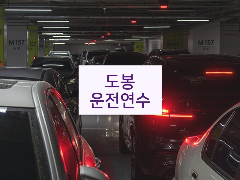 도봉운전연수 후기
