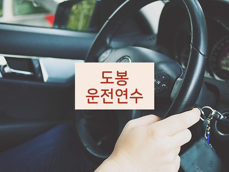 도봉운전연수 후기