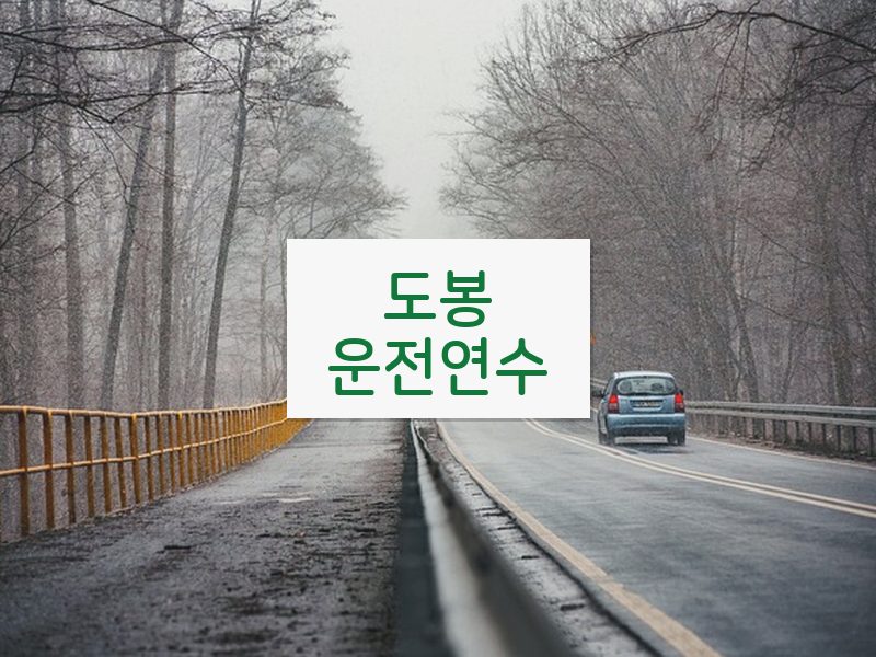 도봉운전연수 후기
