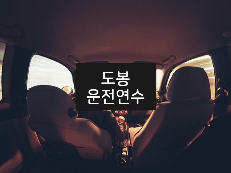 도봉운전연수 후기