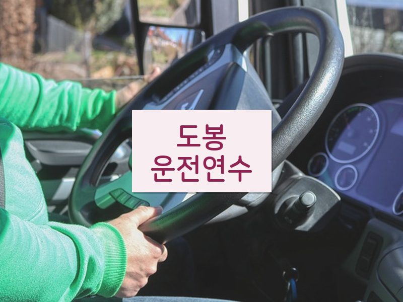 도봉운전연수 후기